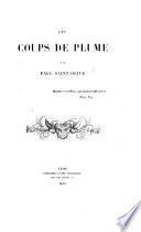 Les coups de plume