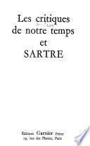 Les Critiques de notre temps et Sartre