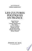 Les cultures politiques en France