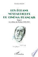 Les débuts du parlant, 1929-1932