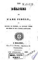 Les délices de l'âme fidèle, ou