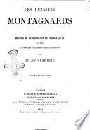 Les derniers montagnards histoire de l'insurrection de priarial an 3. (1793) d'apres les documents originaux inedits par Jules Claretie