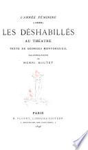 Les déshabillés au théâtre