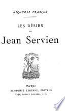 Les désirs de Jean Servien