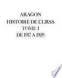 Les deux géants: Histoire de l'U.R.S.S., de 1917 à 1929, par Aragon