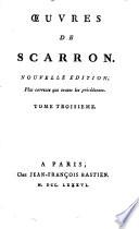 Les deux suites du Roman comique. Les nouvelles tragi-comiques