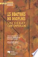 Les didactiques des disciplines