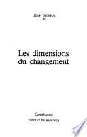 Les dimensions du changement