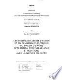 Les Dinoflagellés de l'Albien et du Cénomanien inférieur du bassin de Paris