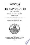 Les Dionysiaques ou Bacchus