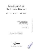 Les disparus de la Grande Guerre