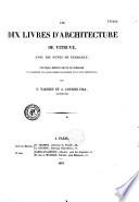 Les dix livres d'architecture de Vitruve, avec les notes de Perrault