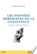 Les données immédiates de la conscience