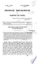 Les eaux de Siloe et lea eaux du grand fleuve. [Etude en 3 parties de Esaïe, 8,5-8]