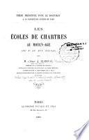 Les écoles de Chartres au Moyen Age