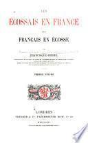 Les Ecossais en France, les Français en Écosse