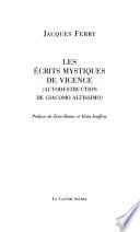 Les écrits mystiques de Vicence