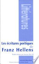Les écritures poétiques de Franz Hellens