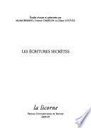Les écritures secrètes