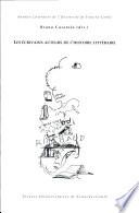 Les écrivains auteurs de l'histoire littéraire