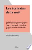 Les écrivains de la nuit