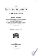 Les édifices religieux de l'ancien Alger