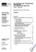 Les effectifs des collectivités territoriales au 31 décembre ...