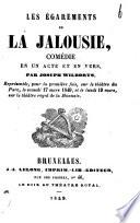 Les égarements de la jalousie