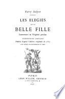 Les elegies de la belle fille lamentant sa virginité perdue par Ferry Julyot