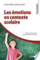 Les émotions en contexte scolaire