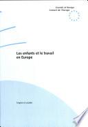 Les enfants et le travail en Europe