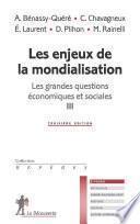 Les enjeux de la mondialisation