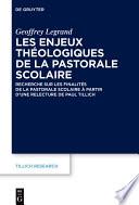 Les enjeux théologiques de la pastorale scolaire