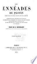 Les Ennéades de Plotin