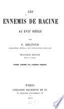 Les ennemis de Racine au XVIIe siècle