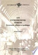 Les entrepreneurs syriens