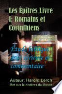Les Épîtres Livre I: Romains et Corinthiens