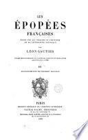 Les épopées françaises