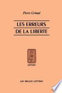 Les Erreurs de la Liberte