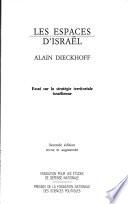 Les espaces d'Israël