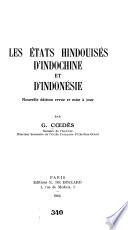 Les états hindouisés d'Indochine et d'Indonésie