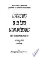 Les Etats-Unis et les élites latino-américaines