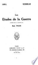 Les Etudes de la guerre