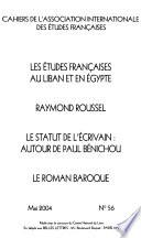 Les études françaises au Liban et en Egypte