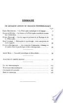 Les Études philosophiques