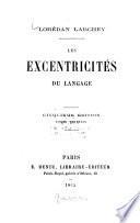 Les excentricités du langage