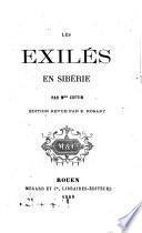 Les exilés en Sibérie par Mme Cottin