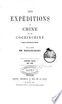 Les expéditions de Chine et de Cochinchine