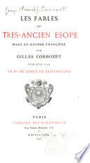 Les fables du très-ancien Esope