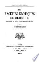 Les Facéties érotiques